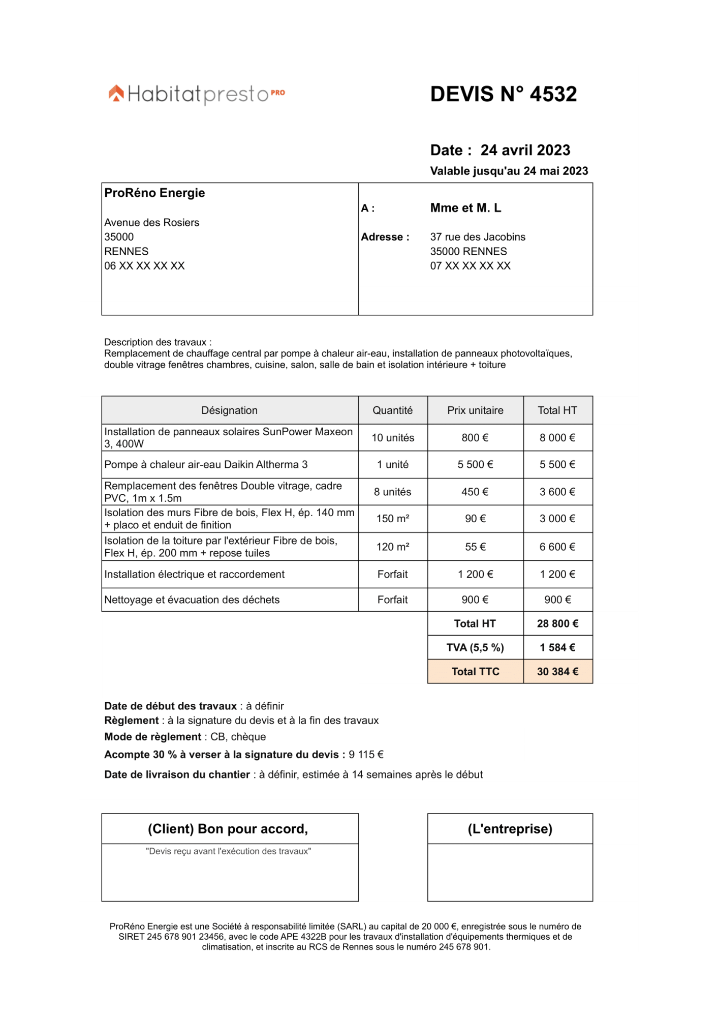 comparez facilement plusieurs devis pour vos travaux de rénovation et trouvez la meilleure offre adaptée à votre budget. économisez du temps et de l'argent grâce à notre service de comparaison rapide et gratuit.