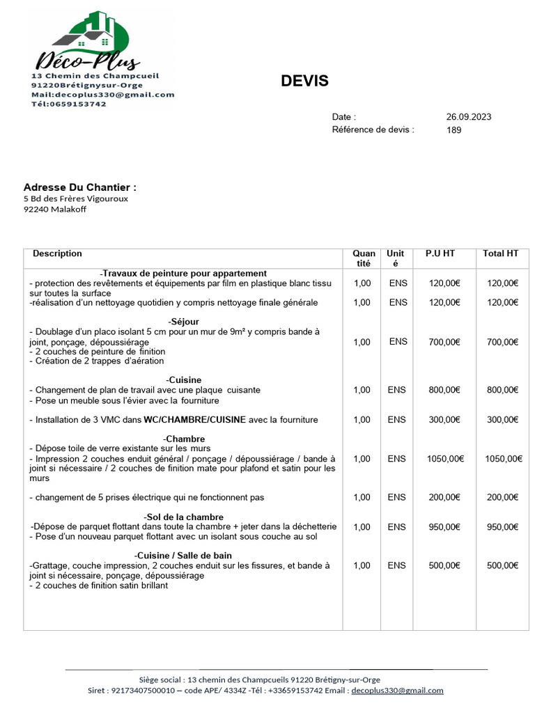 obtenez rapidement un devis personnalisé pour la rénovation de votre appartement ou maison du 18ème siècle. expertise, conseils et estimation gratuite pour préserver le cachet de l’ancien tout en modernisant votre bien.