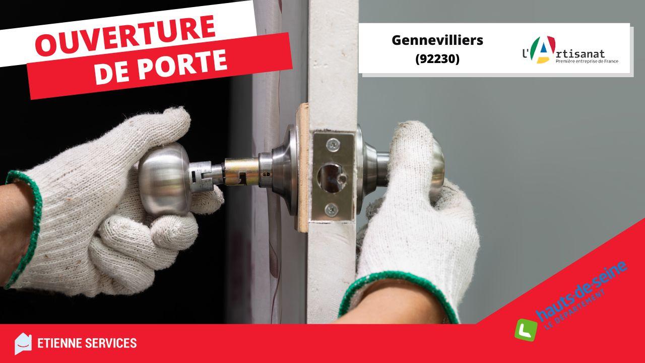 besoin d'un serrurier en urgence à gennevilliers ? dépannage rapide, ouverture de porte, changement de serrure 24h/24 et 7j/7. intervention fiable et tarifs transparents.